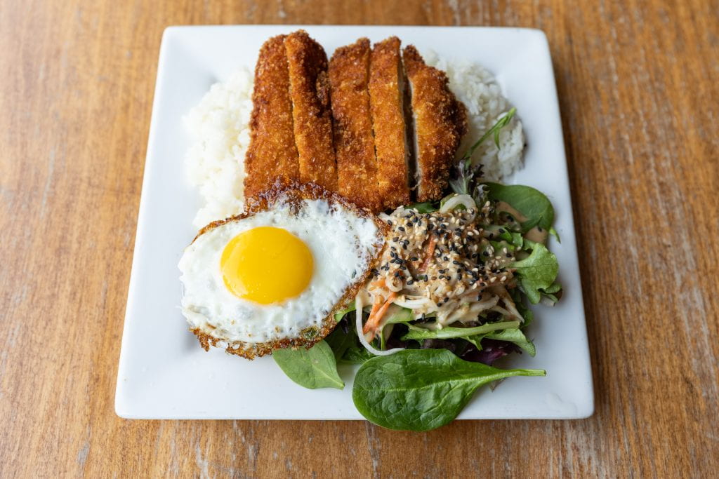 Chicken Katsu Rice Plate