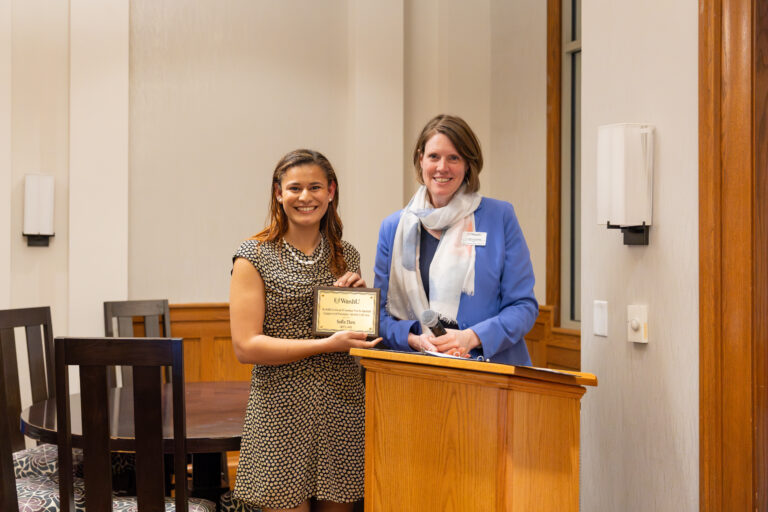 Isabelle named 2025 Gloria White Award recipient