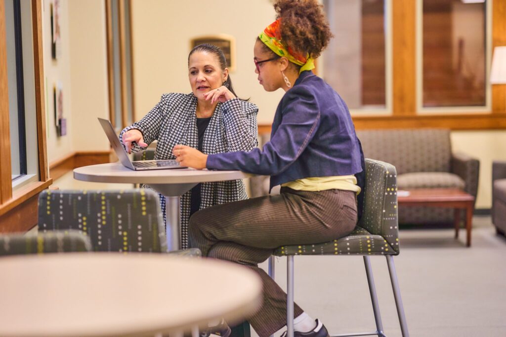The Center for Career Engagement encourages exploration and self-discovery, guiding students through a five-phase career development model that starts with understanding themselves.